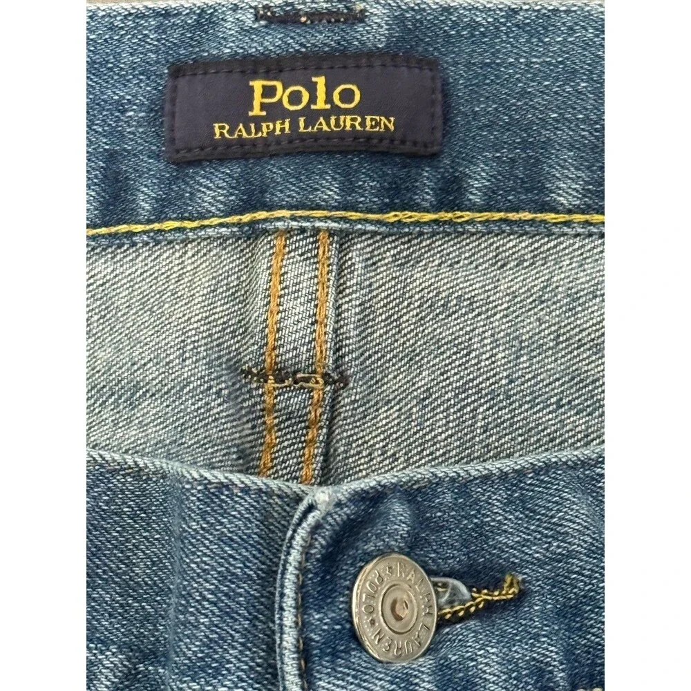 Polo Ralph Lauren The Bootcut Light Wash Denim Jeans Size 40X32